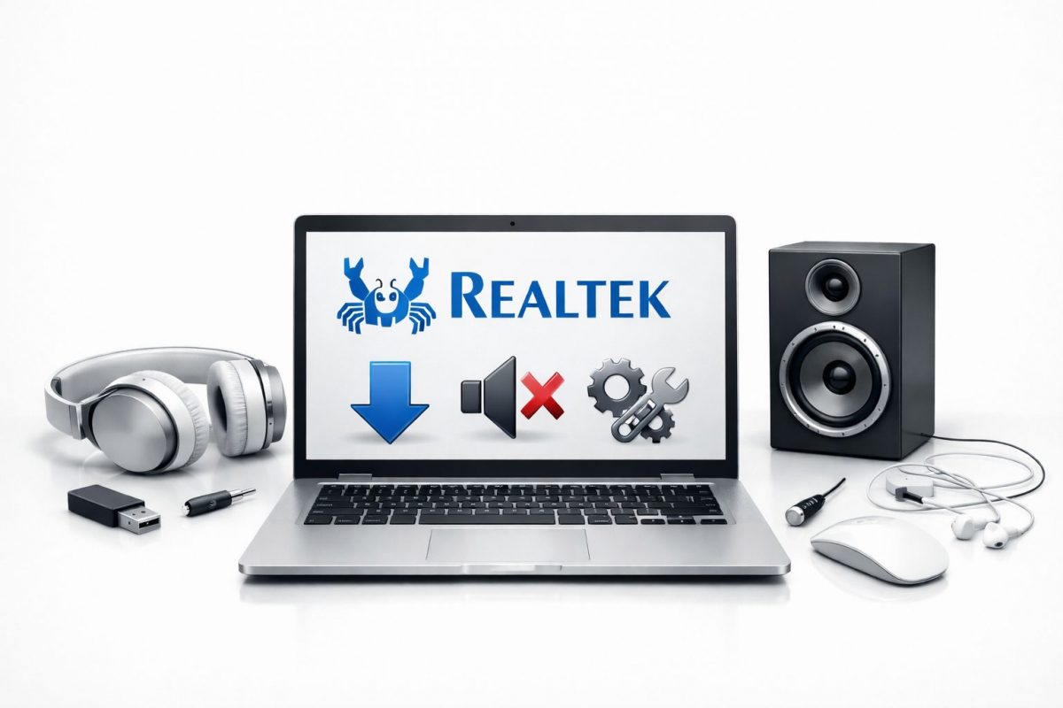 Realtek audio driver for Windows 10 and 11 fix sound problem