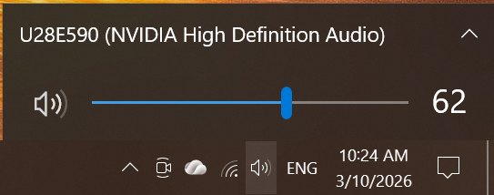 no sound on Windows settings example